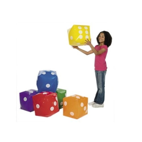 large blow up dice