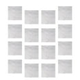 thumbnail image 2 of EASTIN 300pc Plaid Aluminum Foil Sheets for Tea & Candy (Silver), 2 of 10