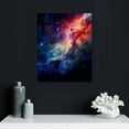 thumbnail image 4 of Nawypu  Canvas Wall Art Outer Space Pictures Fantastic Starry Painting Artwork Galaxy Nebula Canvas Prints for Bedroom Bathroom Living Room Kicthen Office Home Wall Decor, 4 of 4