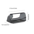 thumbnail image 5 of Sinyiin Not Slip Automotive Dashboard Storage Box Vehicle Plastic Tray for Electric Car, 5 of 8