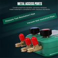 thumbnail image 2 of Manifold Gauge Air Conditioner Refrigerant Leak Manifold Vacuum Pressure Temperature Tester Digital Manifold Gauge Meter, 2 of 5