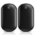 thumbnail image 1 of Calentadores de manos Fussion AI recargables, 6400 mAh, paquete de 2 unidades, color negro, 1 of 7
