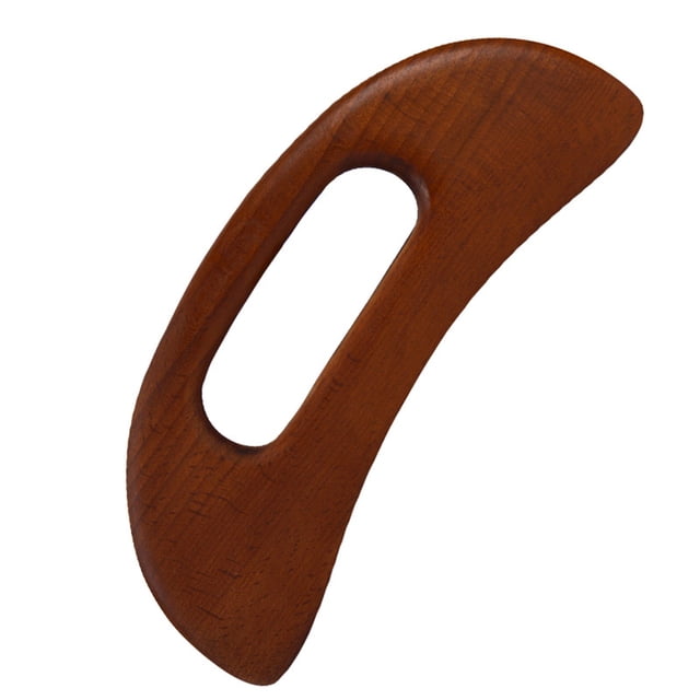 Wood Gua Sha Facial-Tool Masaje facial Raspador Masajeador de hielo para TFixol Natural