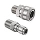 thumbnail image 3 of Scienceny Plata 3/8 pulgadas máquina de limpieza de alta presión accesorios de conexión herramienta de reparación de acero inoxidable Artesanía, 3 of 6