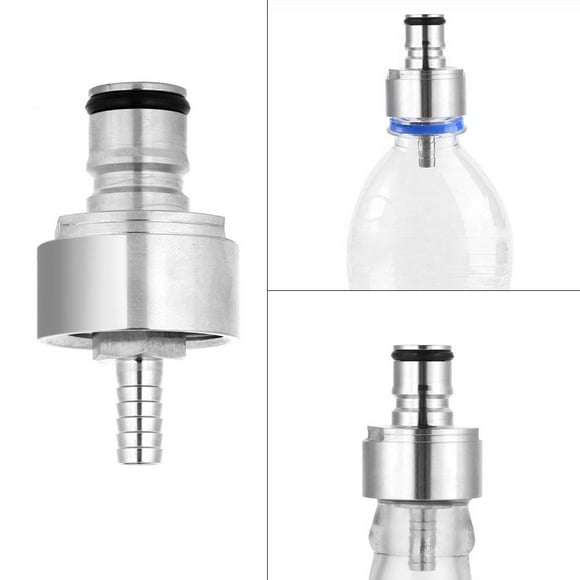 Aramox Carbonation Caps, Homebrew Beer Stainless Steel Fast Soda Made Counter Pressure Bottle Filling Carbonation Cap