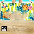 thumbnail image 4 of Summer Anckoeil Beach Towel Oversized Super Absorbent Sand Thick Microfiber Beach Towel Cute Tropical Palm Leaf Beach Towels 27x55in for Kids Men Women Girls Boys, 4 of 9