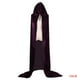 thumbnail image 1 of Disfraces de Halloween, mujeres, hombres, capa elegante, con capucha, bruja adulta, capas largas negras para fiestas navideñas, capas con capucha kenally JR0584-21B, 1 of 3