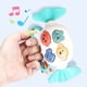 thumbnail image 1 of Sonajero musical con forma de caramelo para bebés de 0 a 36 meses | Mordedor de silicona suave y plástico ABS con agarre ergonómico | Juguete para el desarrollo sensorial y la motricidad., 1 of 6