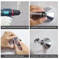 thumbnail image 5 of Soporte para cabezal de ducha de mano para compatibilidad universal, construcción de latón macizo con giro ajustable de 360°, acabado cromado para resistencia al óxido y estilo, fácil instalación,, 5 of 5