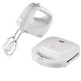thumbnail image 1 of Combo Taurus Sandwichera Lanche Max 2 Y Batidora New Mixo blanco 1, 1 of 3