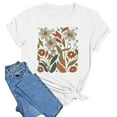 thumbnail image 5 of Wildflower Graphic Tees for Women 2026 Summer Casual Short Sleeve Crewneck T Shirts, 5 of 5