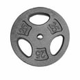 thumbnail image 1 of Disco de peso CAP Barbell de 25 lb gris con agarre de 1 pulgada, 1 of 4