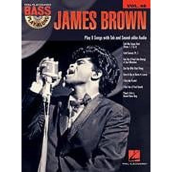 Hal Leonard James Brown - Bass Play-Along Volume 48 Book/CD