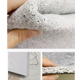 thumbnail image 5 of Xiao Hua Alfombra de baño, antideslizante, de felpa, peluda, lavable a máquina, para suelo, bañera y ducha, color caqui, 40,6 x 60,9 cm, 5 of 5
