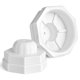 thumbnail image 1 of Toystoory Paquete de 2 selladores universales de tarros, máquina de sellado de silicona, tapas al vacío, granos, accesorio reutilizable, Cocina y Comedor Blanco, 1 of 6