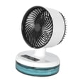 thumbnail image 4 of Ventilador de circulación de aire, ventilador pequeño portátil silencioso con ventilador de escritorio ajustable de 3 velocidades, ventilador de escri, 4 of 9