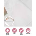 thumbnail image 6 of Easter Bunny Eggs Kitchen Dish Towels for Drying Dishes Set of 3, Spring Tulip Daisy Flowers Leaves Pastoral Waffle Weave Microfiber Hand Tea Bathroom Towels Quick Dry & Absorbent Towel 15.7x23.6, 6 of 7