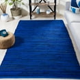 thumbnail image 3 of SAFAVIEH Rag Fergal Striped Cotton Area Rug, Blue/Multi, 6' x 9', 3 of 12