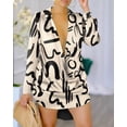 thumbnail image 3 of Fashion Womens Print Sexy Slant Neck Off Shoulder Mini Boho Loose Dress For Women Streetwear Female Clothing 2024 Summer Dresses, 3 of 7