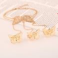 thumbnail image 4 of Finger Ring Bracelet Hollow Butterfly Hand Harness Bracelet Ring Chain Bracelet, 4 of 8