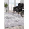 thumbnail image 3 of 7â€™ x 10â€™ Gray Dripping Damask Area Rug, 3 of 5