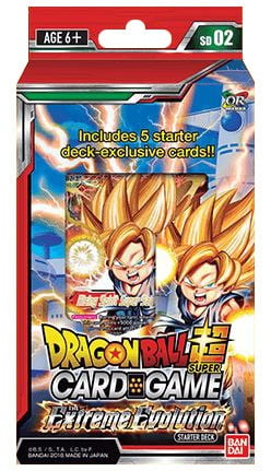 Dragon Ball Super TCG Extreme Evolution Deck Starter Series 3 Cross Worlds 