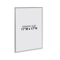 thumbnail image 3 of Azar 122032 11"W x 17"H Acrylic Sign Holder with Adhesive Tape , 10Pack, 3 of 5