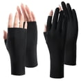 thumbnail image 1 of Guantes de protección solar para mujer, guantes de conducción de verano, guantes antideslizantes de protección UV para exteriores, 1 of 5