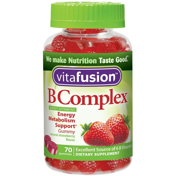 Vitafusion B Complex Adult Gummy Vitamins 70 ea (Pack of 4). Try it free. 