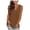 Khaki, variant on Womens Athletic Tops Solid Color Shirts Womens Summer Tunics Shirt Long Sleeve Shirts for Women Fall Burnout Tee Long Sleeve Sleeves Women Shirt for Fitted Black XL