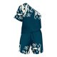 thumbnail image 5 of Conjunto de dos piezas de verano para mujer, estampado y liso, con top de un hombro y pantalón corto con bolsillo Wmkox8yi  bvn1065, 5 of 9