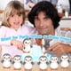 thumbnail image 5 of Llavero de peluche Skylety Penguin, 10 cm, 8 unidades, gris, 5 of 6