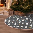 thumbnail image 5 of Sikiie Lovely Penguin Nativity Christmas Tree Skirt, Jesus Christian Winter Holiday Tree Mat Decoration(30-48IN)36", 5 of 6