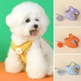thumbnail image 1 of LiMimmuu Dog Harness Leash Set Flower Decorated Dog Harness Small Dog Harness Leash Set Reflective Strap Night Safe Flower Decoration Adjustable Quick-Release Buckle, 1 of 6