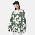 thumbnail image 3 of Kdxio Alpaca Faces Print Women Men Sun Protection UPF 50+ Jackets Zip Up Long Sleeve Hoodie Hiking Lightweight with Pockets, 3 of 7