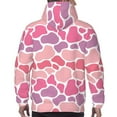 thumbnail image 5 of Hoodies for Men - Multicolor Cow Print Long Sleeve Comfrt Men'S Fashion Hoodies & Sweatshirts, Sweatshirts for Men Hoodies Pullover Clothing Clothes with Pouch, 5 of 7