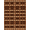 Brown Multi, Pattern 1, variant on ODIKA 2'x3' Washable Accent Rug Waffle Decorative Distressed Vintage Border Symmetrical Tweed for Bedroom, Nursery, RV, Pet Friendly, Bedside Mat