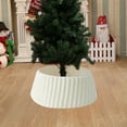thumbnail image 6 of geerera Christmas Tree Collar, Plush Tree Skirt, Decorative Bottom Apron, Fits Artificial Christmas Trees, for Living Room, Home Holiday Decor, 6 of 6
