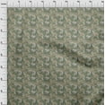 thumbnail image 4 of oneOone Rayon Green Fabric Travel Fabric For Sewing Printed Craft Fabric By The Yard 56 Inch Wide, 4 of 4