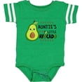 thumbnail image 3 of Inktastic Auntie's Little Avocado with Cute Baby Avocado Boys or Girls Baby Bodysuit, 3 of 5