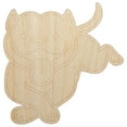 thumbnail image 1 of Pit Bull Happy Laying Down Dog Wood Shape Unfinished Piece Cutout Craft DIY Projects - 4.70 Inch Size - 1/8 Inch Thick, 1 of 7