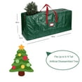 NUHOYA Christmas Tree Storage Bag 9 Ft. Tall Disassembled Tree Holiday