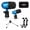Blue, variant on 5 Core Conga Mic Snare Tom Set Professional XLR Cardioid Condenser Instrument Microphone Kit