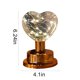 thumbnail image 3 of Luz nocturna Golden Bulb - Lámpara de mesa portátil a pilas con LED blanco cálido - Lámpara decorativa de escritorio - 4,1x4,1x6,24 pulgadas, 3 of 8