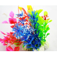 thumbnail image 2 of Plantas de plástico para peceras de acuario, 8 decoraciones para peceras de acuario, decoraciones artificiales para peceras de acuario (estilo aleatorio) Rojo Verde, 2 of 5