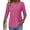 Red, variant on SNKSDGM Women's Plus Casual Easter Shirts Going Out Tops for Women Winter Women's Round Neck Summer Fashion Comfortable and Casual fit Quarter Sleeved Top T Shirt Spring Tops for Women 2025 Plus Size
