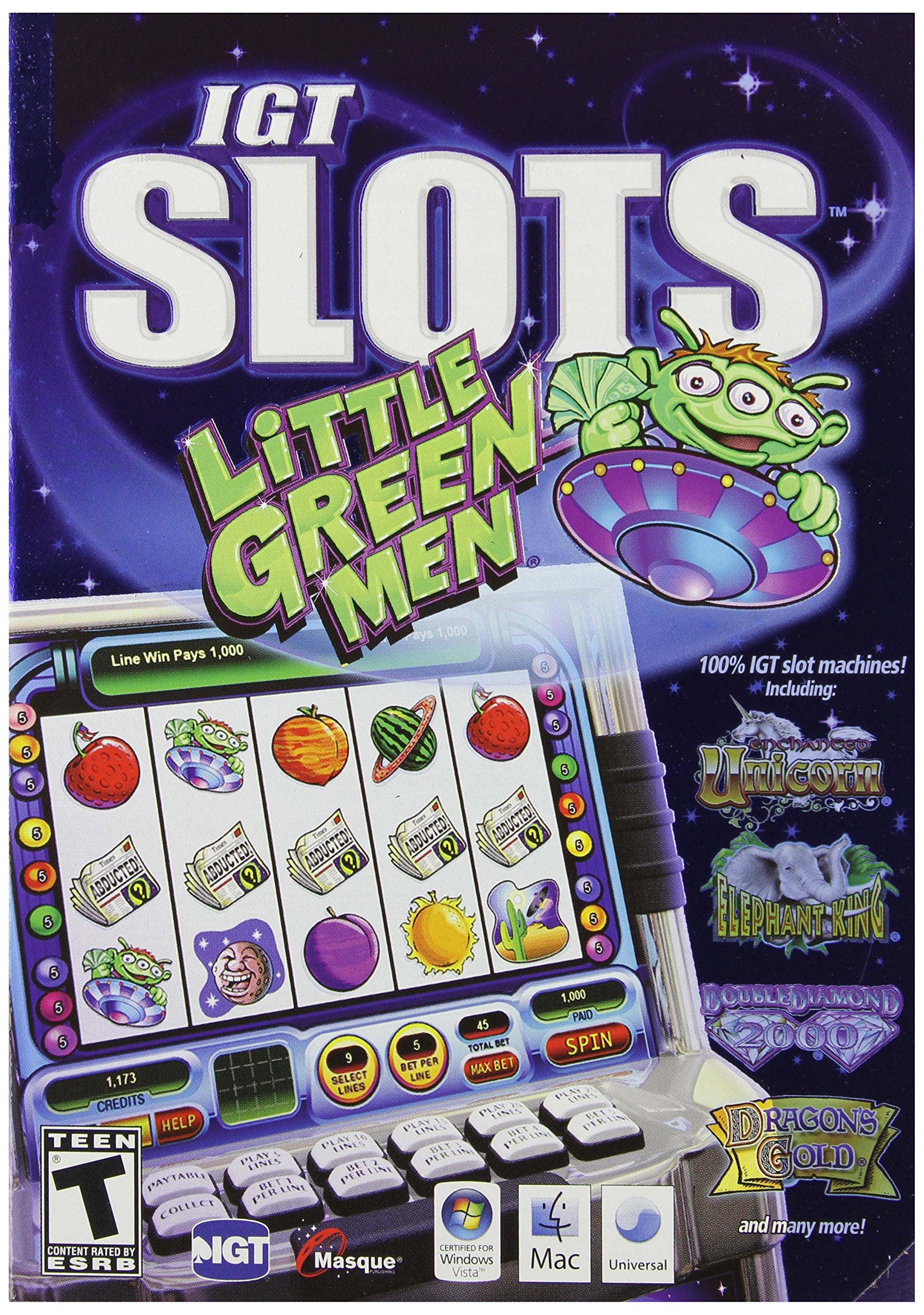 IGT Slots: Little Green Men - Walmart.com