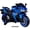 Blue, variant on Anykoon 12V Kids Ride On Motorcycle with Training Wheels, Manual Throttle & Light Wheels, for Boys Girls Ages 3-6, Blue