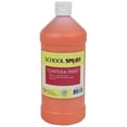 thumbnail image 1 of School Smart 2002713 1 qt. Tempera Paint, Orange, 1 of 5