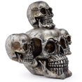 thumbnail image 1 of Candelabro decorativo creativo para Halloween, modelo de adorno de cabeza de calavera de resina, esqueleto, 1 ud., 1 of 3